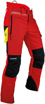 Pfanner Hose Rundum-Schnittschutz rot