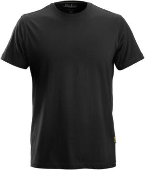 Snickers Baumwoll T-Shirt Schwarz