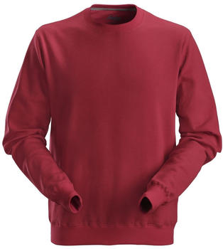 Snickers Sweatshirt Baumwolle Chili