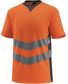 Mascot Sandwell T-Shirt Safe Supreme hi-vis Orange/Schwarzblau