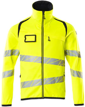 Mascot Fleecepullover mit Reißverschluss Accelerate Safe hi-vis Gelb/Schwarz