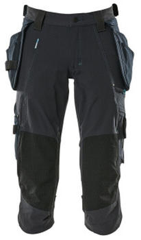 Mascot Dreiviertel-Hose mit H&auml;ngetaschen Advanced Schwarzblau