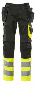 Mascot Hose mit Hängetaschen Safe Supreme Schwarz/hi-vis Gelb
