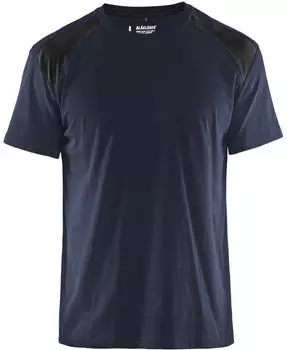 Blakl&auml;der T-Shirt 3379 1042 schwarz/kornblau