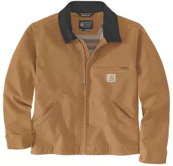 Carhartt Rugged Flex Detroit Jacke braun/schwarz – Carhartt Rugged Flex Detroit Jacke braun/schwarz: Robust und Flexibel