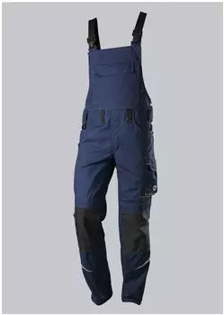BP Komfort-Latzhose mit Reflexelementen und Kniepolstertaschen nachtblau