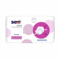 San Seni Plus Extra Inkontinenzvorlagen 39 x 75 cm, Unisex, 3.500 ml, 30er Pack 30 St