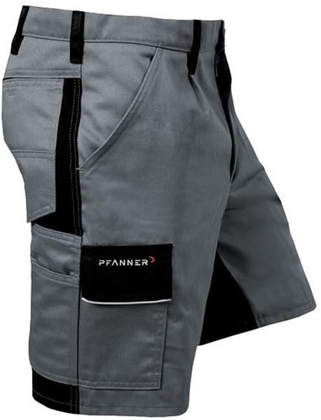 Pfanner StretchZone Canvas Shorts grau/schwarz