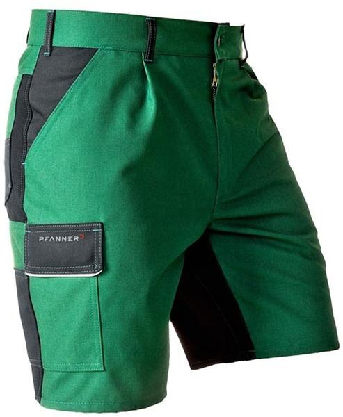 Pfanner StretchZone Canvas Shorts grün/schwarz