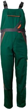 Planam Visline Latzhose gr&uuml;n/orange/schiefer