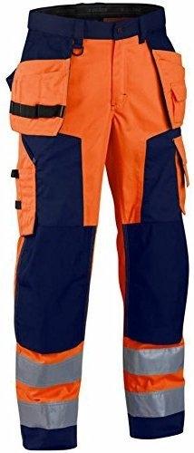 Blakläder High Vis Handwerker Bundhose (15681811) orange/marineblau