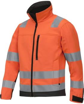 Snickers AllroundWork High-Vis Softshell Arbeitsjacke orange