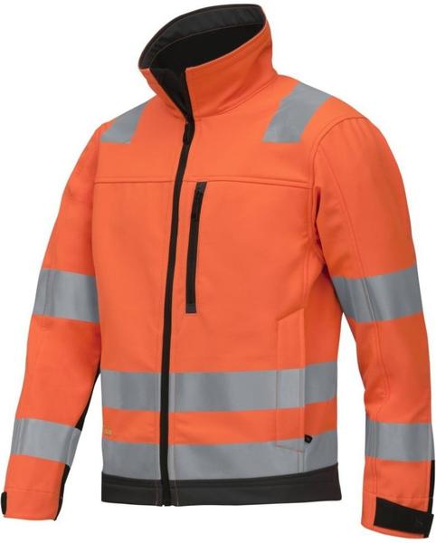 Snickers AllroundWork High-Vis Softshell Arbeitsjacke orange