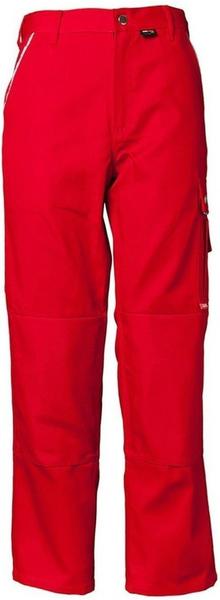 Planam Bundhose Canvas 320 rot/rot