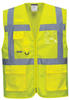 Portwest MeshAir Athen EXECUTIVE Warnschutzweste Farbe: Gelb, Gr.: M