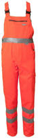 "Latzhose "Warnschutz" - Gr. 110 - uni orange - EN ISO 20471 Klasse 2"