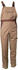 Planam Highline Herren Latzhose (2334) beige/braun/zink