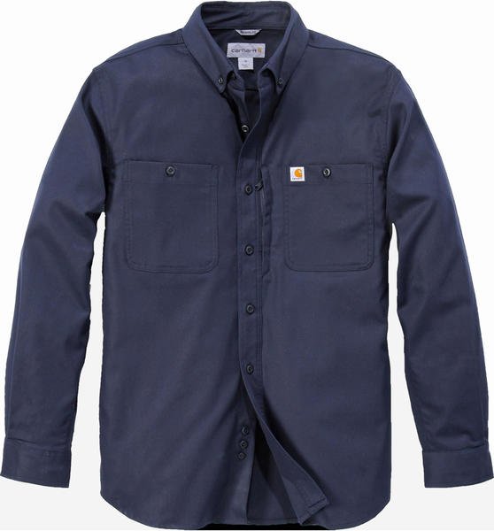 Carhartt Rugged Professional Long-Sleeve Work Shirt navy (102538-412)