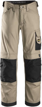 Snickers Canvas+ Trousers (3314-2004) khaki/black
