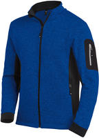 FHB Strickjacke Christoph 79595 Gr. 4XL royalblau/schwarz