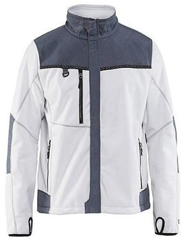 Blakläder Fleecejacke 4955 weiß/grau