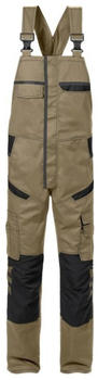 Fristads Latzhose 1555 STFP khaki/schwarz