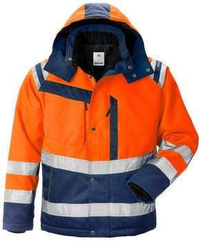 Fristads High Vis Winterjacket 4043 PP orange/marine