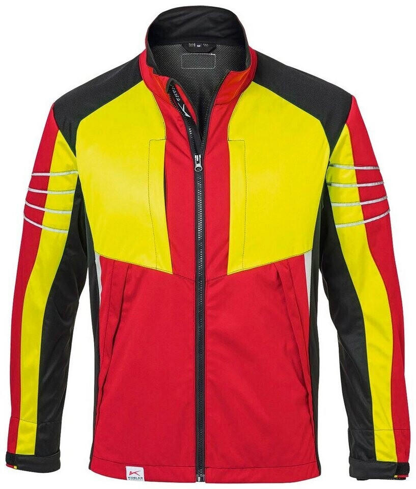 Kübler FOREST Ultrashell Jacket Pro rot/warngelb Test TOP Angebote ab 93,50  € (Oktober 2023)