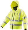 Makita Arbeitsjacke Akku-Thermojacke, DCJ206Z3XL, Warnschutzjacke 14,4V/18V, gelb, Makita Arbeitsjacke Akku-Thermojacke, DCJ206Z3XL, Warnschutzjacke 14,4V/18V, gelb,