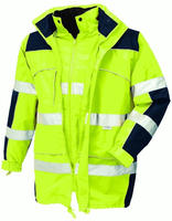 Texxor - Warnschutz-parka Toronto Leuchtgelb/navy S 4114