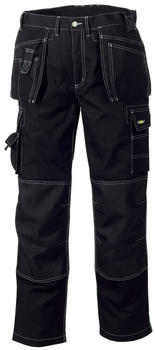 teXXor Canvas-Bundhose schwarz/schwarz