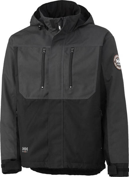Helly Hansen Berg Insulated Reflective Jacket (76201) black/dark grey