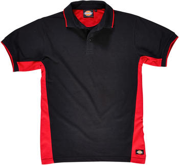 Dickies Poloshirt (SH2004) black/ red