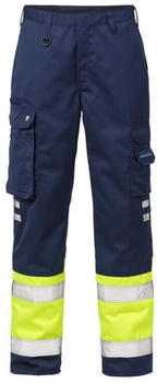 Fristads High Vis Hose Kl. 1 213 PLU gelb/marine