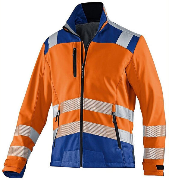Kübler REFLECTIQ Softshell Jacket PSA 2 orange/kornblau