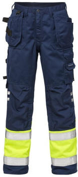 Fristads High Vis Handwerkerhose Kl. 1 2029 PLU gelb/marine