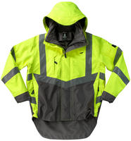 Mascot Safe Supreme Warnschutz Hard Shell Jacke Harlow 15501-231 Gr. Xl Hi-vis