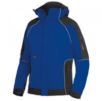 Fhb - Softshelljacke Walter, Royalblau-schwarz, Gr.xl