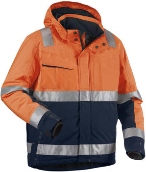 Blakläder High Vis Winter Bundjacke (48701987) orange/marineblau