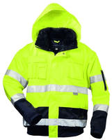 Warnjacke Siegfried, Gr. Xl, Gelb/marine - Elysee