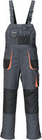 Herrenlatzhose Gr.58 dunkelgrau/schwarz/orange TERRATREND
