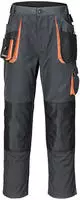 Herrenhose Gr.50 dunkelgrau/schwarz/orange TERRATREND
