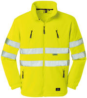 4PROTECT Warnschutz-Fleecejacke SEATTLE 3465 leuchtgelb Gr. 2XL