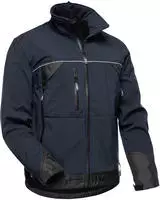 Elysee Jacke Gamma, Softshell, Gr. L, marine/schwarz