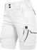 weiß-grau: Triuso Flex-Line Shorts Damen
