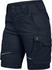 schwarz-grau: Triuso Flex-Line Shorts Damen
