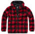 Brandit Teddyfleece Worker Jacket red/black (5024-41)