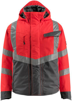 Mascot Hastings Winterjacke hi-vis rot/anthrazit