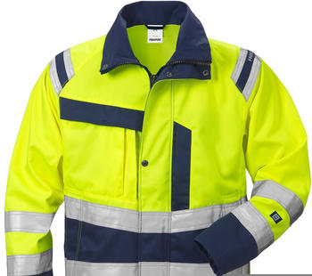 Fristads High Vis Jacket 4026 PLU gelb/marine