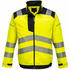 Portwest Vision Hi-Vis Rainjacket yellow/black